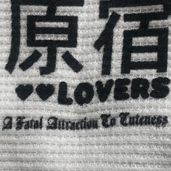 RARE VINTAGE HARAJUKU LOVERS Military Style Shirt - SIZE: M - Picture 12 of 12